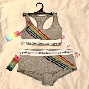 Calvin Klein Pride Edit, Bralette & Boyshort Set